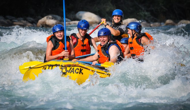 All smiles after a massive RPG hit!