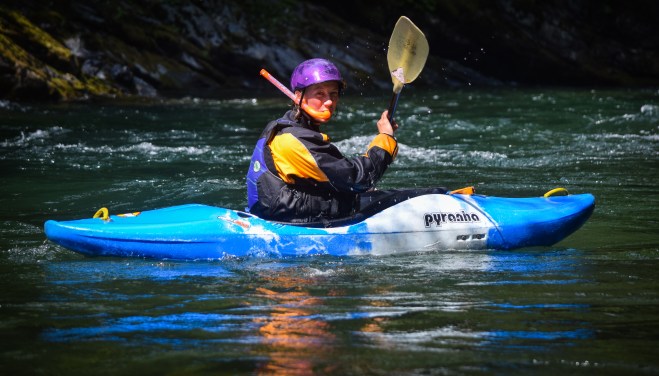 Safety kayaking the Chilliwack Cayon